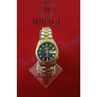 นาฬิกาข้อมือ Mirage รุ่น 9606L  โค๊ต 97908 (A3) นาฬิกาผู้หญิง ของแท้