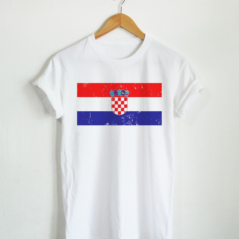 เสื้อยืดลาย-ธงชาติโครเอเชีย-ประเทศ-โครเอเชีย-croatia-flag-เสื้อยืดสกรีน-คอกลม-แขนสั้น-bh