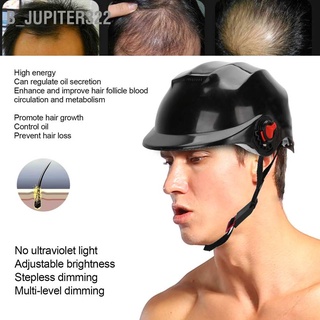 B_jupiter322 280pcs Lamp Beads Hair Loss Treatment Device Red Light Therapy Growth Helmet Black