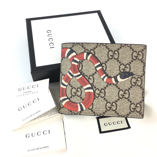 กระเป๋าสตางค์-gucci-ลายงู