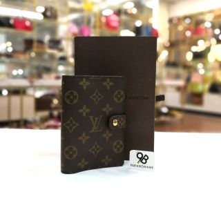 Louis Vuitton Small​ Ring Agenda Cover Monogram Canvas​ R20005
Year​ : 2004