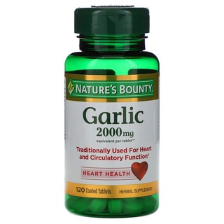 ภาพขนาดย่อของภาพหน้าปกสินค้าพร้อมส่ง  Nature's Bounty, Garlic Extract, 1,000 mg, 100 Rapid Release Softgels จากร้าน super.vitamin บน Shopee