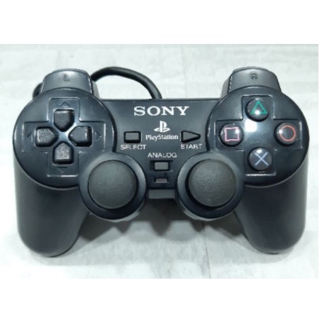 ภาพหน้าปกสินค้าจอย PS2 แท้ Sony PlayStation 2 Controller สีดำ และรวมจอยสีพิเศษหายาก จากร้าน 1xijsy16cx บน Shopee