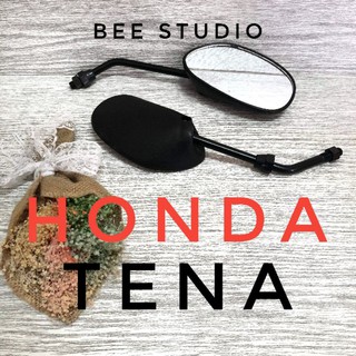 กระจก มอเตอร์ไซค์ ขาดำ Honda TENA , เทน่า