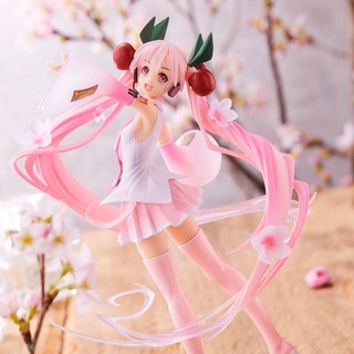 [ Figure แท้ ] Vocaloid  Hatsune Miku Sakura Miku 2020 Ver [ Taito ]