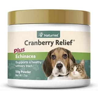 สินค้า Cranberry Relief Plus (ชนิดผง) บำรุงระบบทางเดินปัสสาวะ กันโรคนิ่ว บำรุงไต เสริมภูมิ สุนัข-แมว