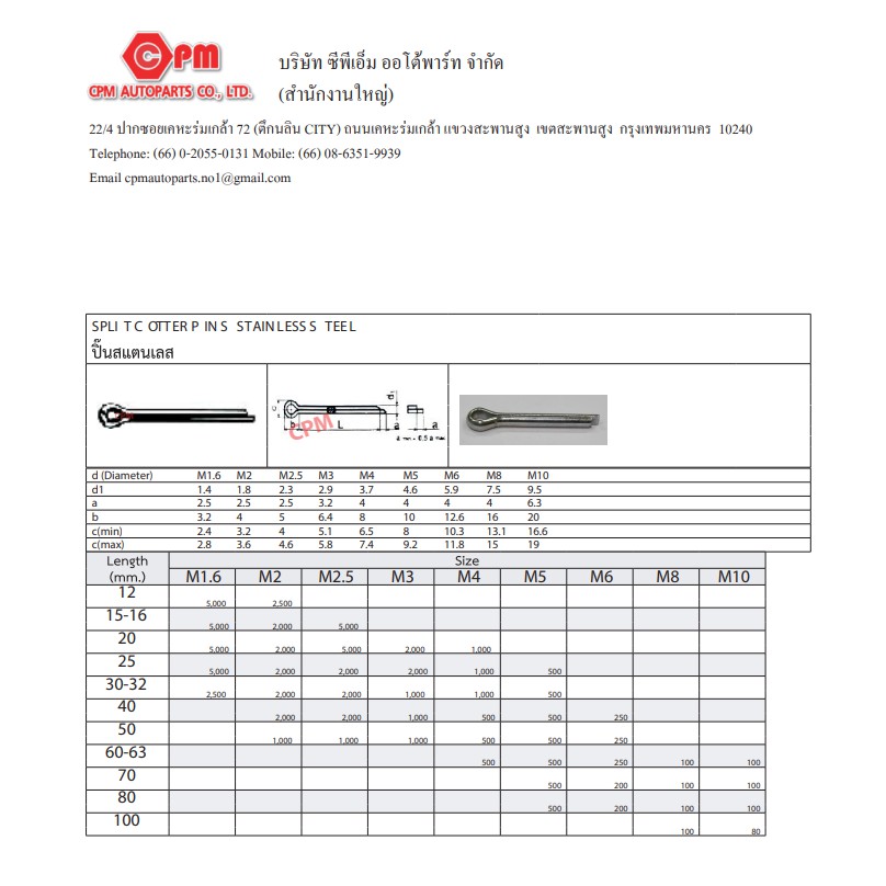 ปิ๊น-ปิ๊นสแตนเลส-sus-ขนาด-m3-split-cotter-pins-stainless-steel