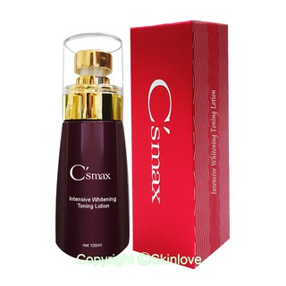 C’smax Intensive Whitening Tonic Lotion 100ml *ของแท้100% * เลขที่ อย. 10-2-6100040277