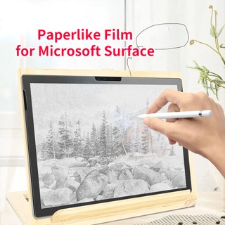 ฟิล์มกันรอยหน้าจอแล็ปท็อป Microsoft ผิวด้าน ป้องกันแสงสะท้อน ป้องกันลายนิ้วมือ สําหรับ Surface Pro 4 5 6 7 8 Go 2 3 1/2 10 นิ้ว 13 นิ้ว 13.5 นิ้ว 12.3 นิ้ว 10. 2 ชิ้น ต่อชุด