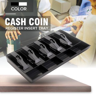 Five grid cash register drawer cashier collection and box type: Material: plastic Size: 40.4x24.5x3.6cm