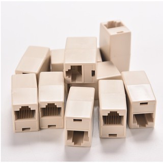 Universal RJ45 Cat5 8P8C Socket Connector CouplerสำหรับExtension Broadband Ethernetเครือข่ายLAN Cableช่างไม้Extender Plu