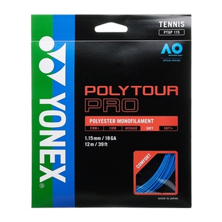 ภาพขนาดย่อของภาพหน้าปกสินค้าYonex เอ็นไม้เทนนิส Polytour Pro 18G/1.15mm , 16L/1.25mm Tennis String Reel (4แบบ) จากร้าน apxofficial บน Shopee