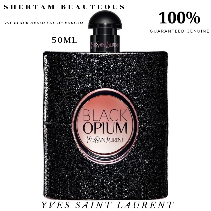 พร้อมส่ง ของแท้จาก KING POWER YSL BLACK OPIUM 50ML Duty Free ของแท้100
