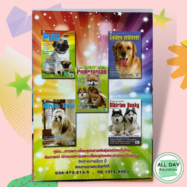 หนังสือ-คู่มือการเพาะเลี้ยง-pomeranian-สัตว์และการเกษตร-สัตว์เลี้ยง-สุนัข-ออลเดย์-เอดูเคชั่น