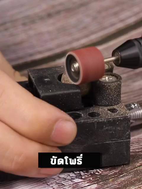 ส่งจากไทย-เครื่องเจียร์ไฟฟ้า-25อุปกร-miniปรับความเร็วได้