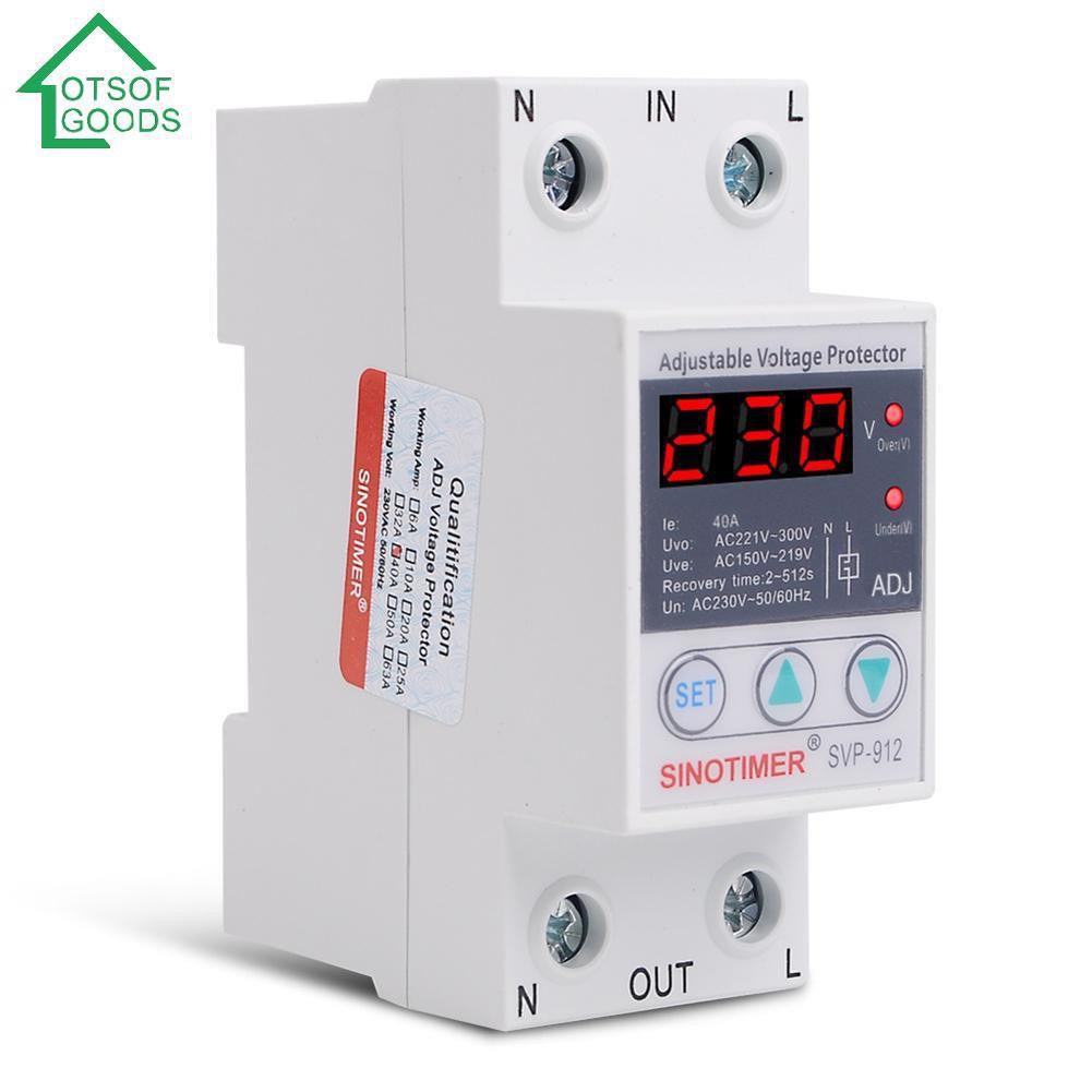 เครื่องรีเลย์svp-912-overvoltage-undervoltage-อุปกรณ์ป้องกันการกระตุ้น-ขายล่วงหน้า