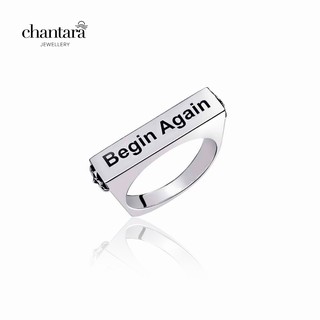 แหวนเลเซอร์ แหวนชาย แหวนรมดำ แหวนแฟชั่น เครื่องประดับ "Signet Laiprachamyarm Ring / 10 Letters" แถมฟรี ผ้าเช็ดแหวน