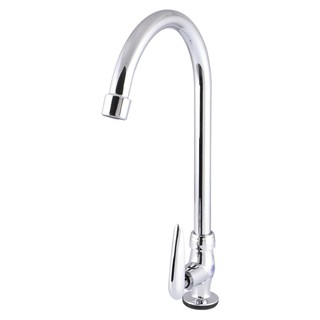 ก๊อกซิงค์เดี่ยวเคาน์เตอร์ HOEN HO-1405 สีโครม ก๊อกซิงค์ ก๊อกน้ำ ห้องน้ำ SINK FAUCET HOEN HO-1405 CHROME