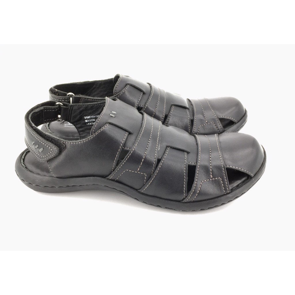 ภาพสินค้าSaramanda รุ่น 145124 Mason รองเท้าผู้ชายแบบรัดส้น หนังแท้ มี 2 สี จากร้าน saramanda_officialshop บน Shopee ภาพที่ 4
