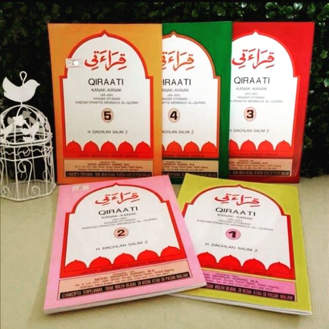 ภาพหน้าปกสินค้าหนังสือหัดอ่านอัล-กุรอาน กีรอ-อาตี 1 ชุด มี 5 เล่ม จากร้าน noo_ra123 บน Shopee