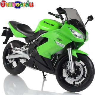 ANDA TOYS โมเดล โมเดลรถ รถมอเตอร์ไซค์ บิ๊กไบค์ NINJA 650R 1:10 62803W