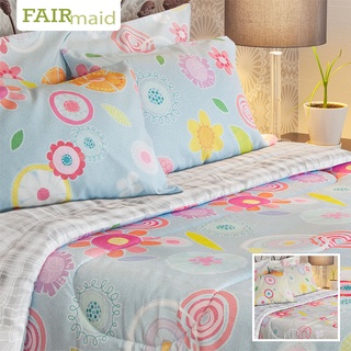 FAIRmaid ชุดผ้าปูที่นอนรัดมุม + ปลอกหมอน ลาย Primavera สำหรับเตียงขนาด 6 / 5 / 3.5 ฟุต