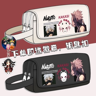 กระเป๋าดินสอ กันน้ํา ขนาดใหญ่ จุของได้เยอะ ลายการ์ตูนนารูโตะ Kakashi เหมาะกับนักเรียนประถม สําหรับนักเรียนมัธยมต้น