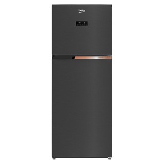 ตู้เย็น ตู้เย็น 2 ประตู BEKO RDNT401E50VK 13.2คิว สีเทา ตู้เย็น ตู้แช่แข็ง เครื่องใช้ไฟฟ้า 2-DOOR REFRIGERATOR BEKO RDNT