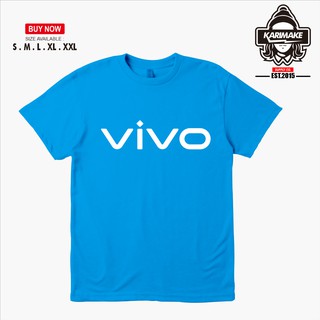 เสื้อยืด ลายโลโก้สมาร์ทโฟน Vivo 2019 - Karimake
