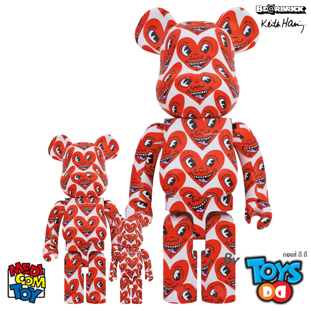 Be@rbrick Keith Haring #6 1000% + 400% + 100% | Shopee Thailand