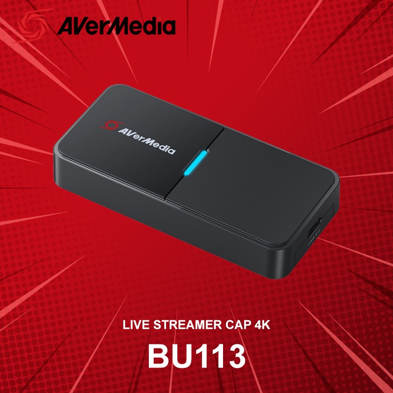 การ์ดแคปเจอร์ Avermedia รุ่น Live Streamer CAP 4K BU113 ประกันศูนย์ 2