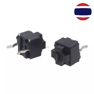 1Pcs ปุ่มกด เมาส์ Original Mouse Square Micro Switch Button EVQP0E07K Baolei Shark Black Spots 6x6x7.45