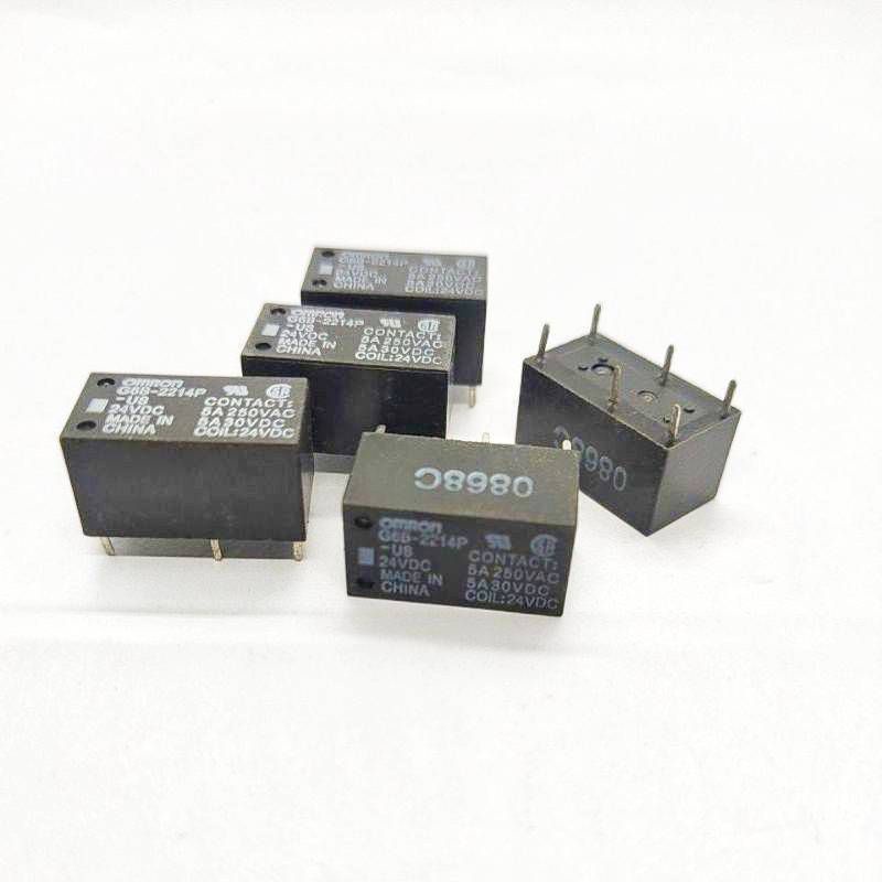 g6b-2214p-us-24vdc-6pin-รีเลย์ขาลงปริ้น-6ขา-ทนกระแส5a-250vac-ตัวละ-170บาท