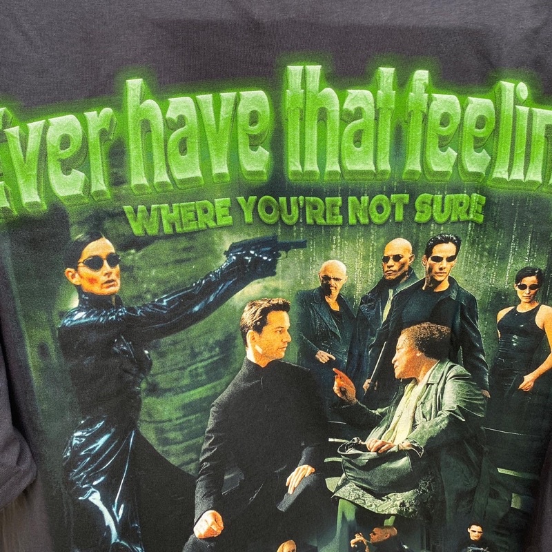 เสื้อยืดผ้าฝ้ายพิมพ์ลายขายดีเสื้อ-the-matrix-by-marino-morwood-สินค้านำเข้าจาก-uk