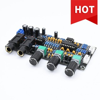 ราคาXH-M273 บอร์ดเสียงก้องคาราโอเกะไมโครโฟน Pre-amplifier Board Singing Amplifier Tone Board