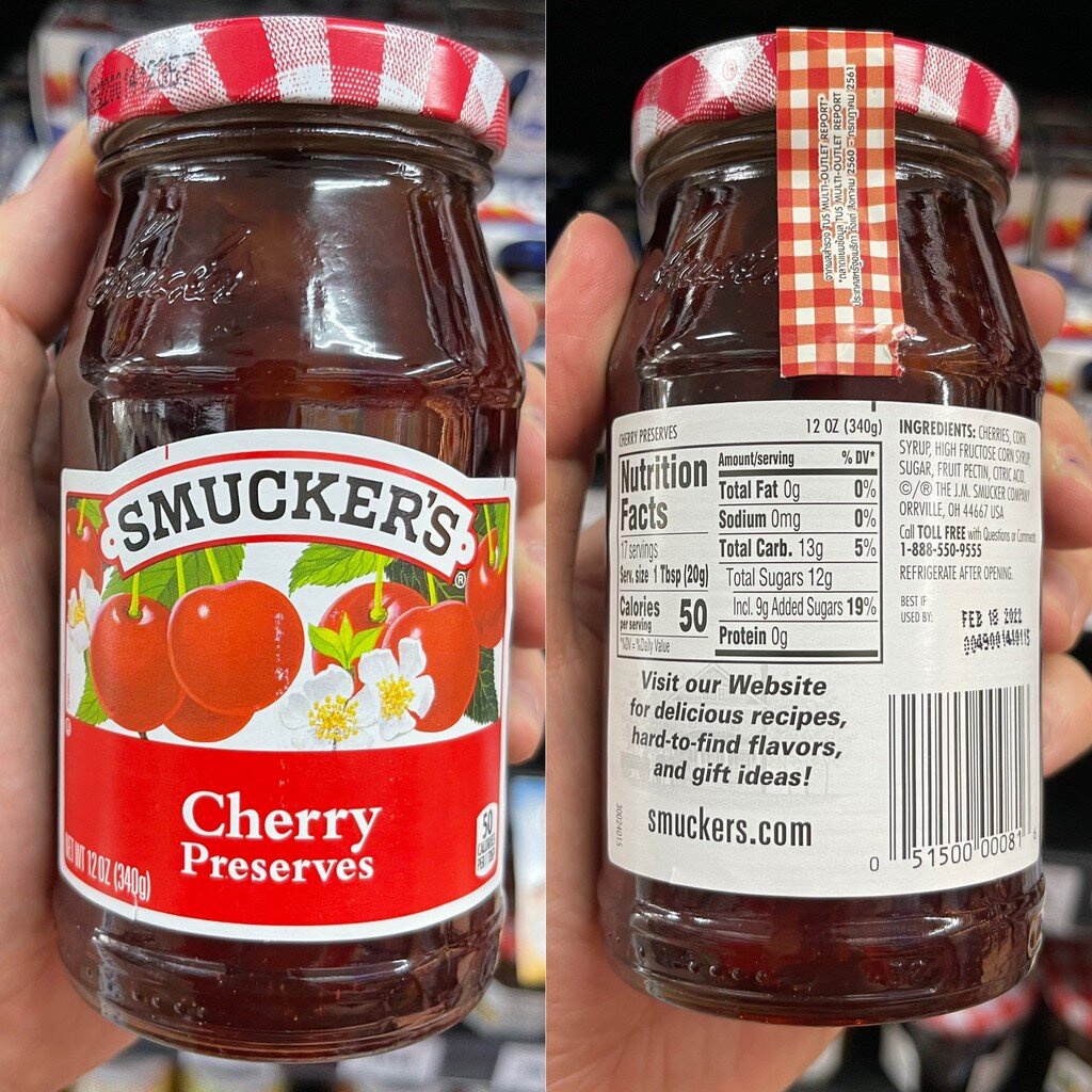 สมัคเกอร์ส-แยมผลไม้-340-กรัม-สินค้านำเข้าจาก-ประเทศสหรัฐอเมริกา-smuckers-jam-340-g