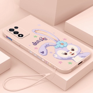 เคสซิลิโคน ลายการ์ตูน พร้อมสายคล้อง ป้องกันกล้อง สําหรับ Vivo 1812 1811 1814 1817 1906 1819 1815 1816 1820 1801 1802 1803 1806 1807 1809