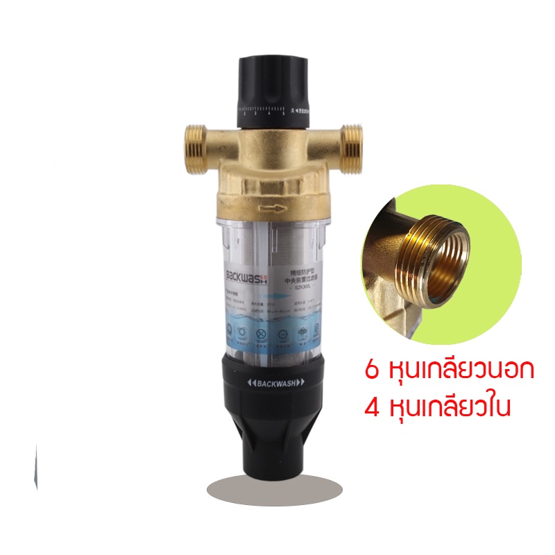 กรองน้ำ-pre-filter-water-กระบอกกรองน้ำ-กรองน้ำประปา-กรองน้ำใช้-ตัวกรองน้ำใช้-pre-filter-water