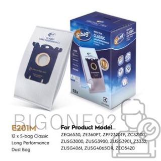 ถุงเก็บฝุ่น เครื่องดูดฝุ่น Electrolux รุ่น ZEQ6530 (12ชิ้น/แพ๊ค)