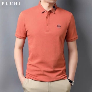 ภาพขนาดย่อของภาพหน้าปกสินค้าเสื้อโปโลสีพื้น เสื้อโปโล สำหรับผู้ชาย Men Polo Shirt จากร้าน fashionmsc บน Shopee