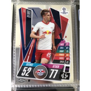 2020-21 Topps Chrome Match Attax UEFA Champions League Europa League Soccer RB Leipzig