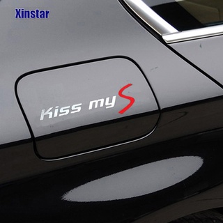 《พร้อมส่ง》Kiss Mys สติกเกอร์โลโก้ติดถังน้ํามันรถยนต์ สําหรับ bmw MINI COOPER CLUBMAN COUNTRYMAN PEACEMAN R55 R56 R57 R58 R59 R60 F56 F54 F55 F57 F60