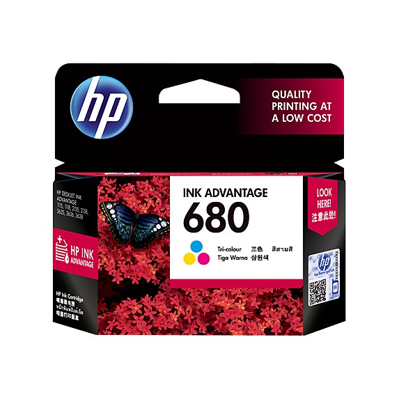 ้hp-ink-680-color-3สี-ของแท้ศูนย์-รับประกันคุณภาพการพิมพ์-100-for-2135-3635-1115-3835