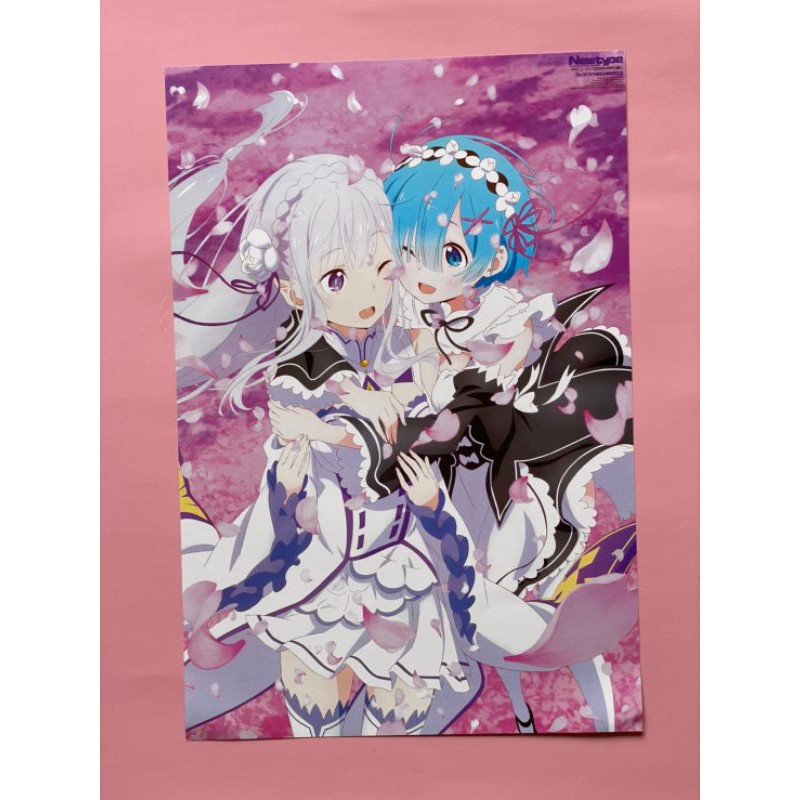 โปสเตอร์อนิเมะ RE:Zero Anime poster | Shopee Thailand