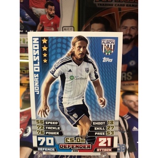 2014-2015 Topps Match Attax West Bromwich Albion