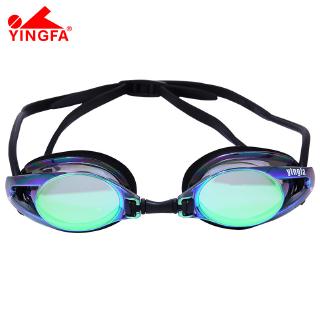 ภาพหน้าปกสินค้าYINGFA Y185AFV Racing Goggles แว่นตาว่ายน้ำสำหรับมืออาชีพการฝึกอบรมการเคลือบแว่นตาป้องกันหมอก ที่เกี่ยวข้อง