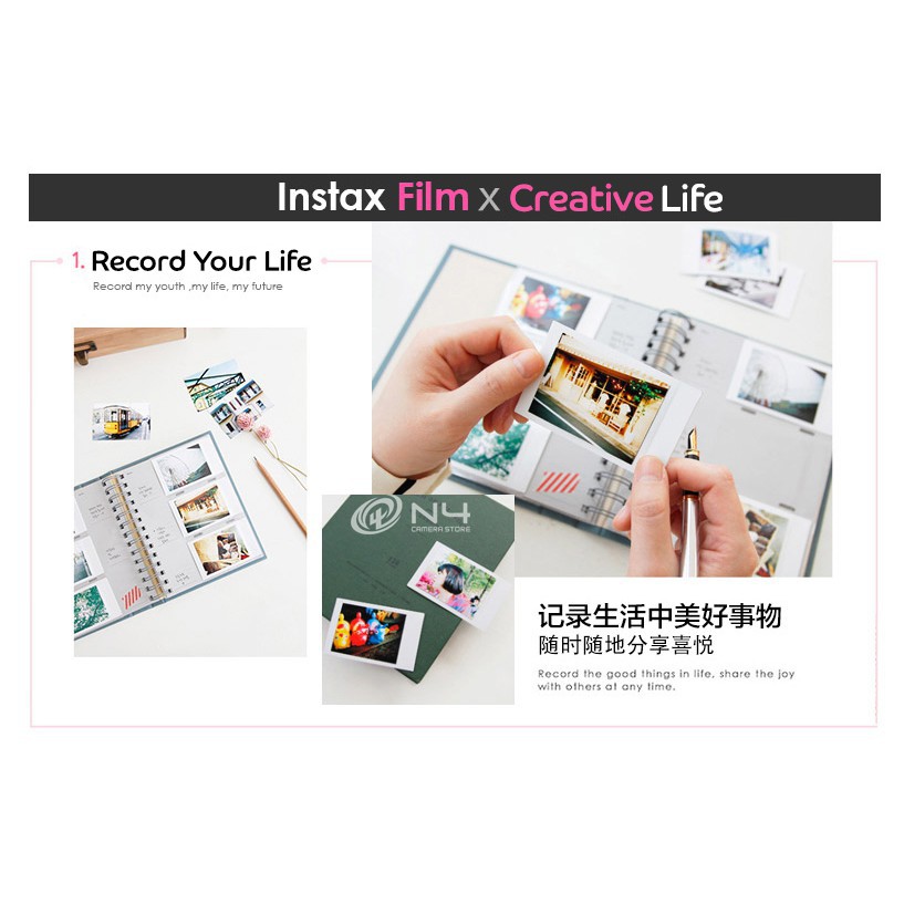 ภาพสินค้าฟิล์มกันรอยภาพ สําหรับ Fujifilm Instax Mini Film 20 ชิ้น จากร้าน circulation.th บน Shopee ภาพที่ 4