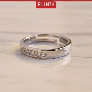 PLINTH แหวนเงิน 925 คู่เพื่อปากที่เรียบง่ายและมีชีวิตชีวาที่จะส่งเพื่อนแฟนของขวัญวันเกิดคริสต์มาส2100