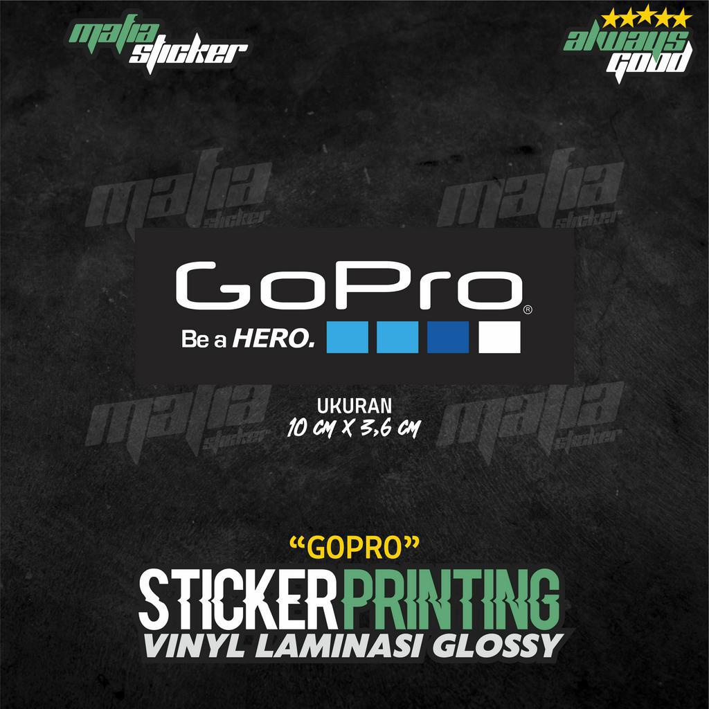 สติ๊กเกอร์ตัดพิมพ์ลาย GOPRO HEROS | Shopee Thailand