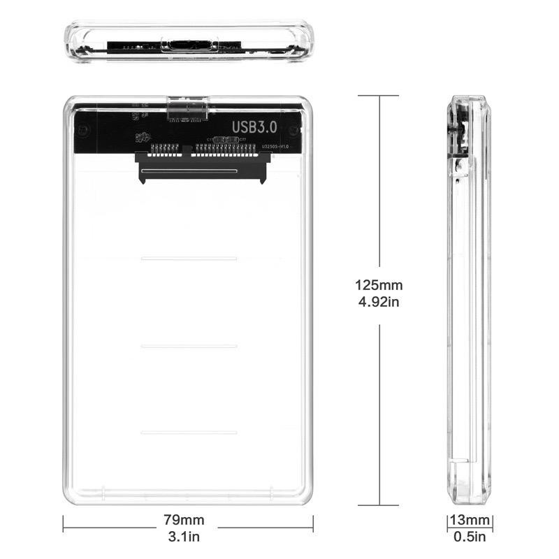 กล่องใส่-hdd-แบบใส-harddisk-ssd-2-5-inch-usb3-0-แรง-hard-drive-enclosure-2139u3-ไม่รวม-hdd